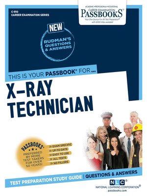 cover image of X-Ray Technician